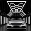 TODEHI Plafoniera LED esagonale 14 Hex 672W Nido d'Ape Dettagli auto luci