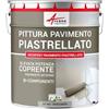 ARCANE INDUSTRIES Vernice per Pavimenti Piastrellati - Resina epossidica per pavimenti piastrellati - Arcapoxy Pavimento Piastrellato - Grigio Agata - RAL 7038 - ARCANE INDUSTRIES
