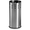 VERSA Lonati Portaombrelli per Ingresso, Corridoio, Camera, Giardino. Portaombrelli Piccolo e Moderno, Misure (A x L x l) 50 x 23,5 x 23,5 cm, Acciaio, Colore Argento