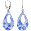 Venetiaurum - Orecchini con Pendente in Vetro originale di Murano e argento 925 - Gioiello made in Italy certificato