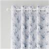 Catherine Lansfield Lucie - Tende con occhielli, double-face, 168 x 228 cm, motivo floreale, 2 pannelli, colore: Blu