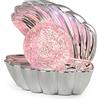 RL LIVE YOUR LIGHT Reality Leuchten Lampe de table SHELLY R57731106, plastique chrome, 0,8 watt LED, changement de couleur