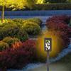 BEPER P207ILO101 Luce solare LED effetto Fiamma per giardino e balcone, 12 LED luce calda, Lampada solare automatica, Luce Impermeabile IP44, Con picchetto da terra, Autonomia 8h