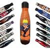 HÔMADICT Homadict Naruto - Borraccia termica in acciaio inox Naruto Shippuden - Tenuta calda e fredda 12 ore - Sport, viaggio, giornaliero - 500 ml - BPA Free - Licenza Ufficiale