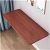 PQPQLI Tavolo Da Parete Pieghevole Tavolo Da Computer, Scaffale A Muro Richiudibile Salvaspazio Versatile, Tavolo Da Muro Pieghevole A Parete Per Cucina, Tavolino Da Pranzo, Facile Da Installare(Teak color,8