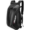 BSTCAR Zaino da Equitazione Zaino da Moto di Grande capacità Zaino Rigido Impermeabile per Viaggi All'aperto, Campeggio, Ciclismo (Etichetta Bianca)