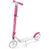 RAVEN Scooter, monopattino, monopattino per bambini, monopattino da città Raven Dots 200 mm con freno a mano (bianco)