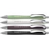 Schneider Slider Rave XB 132684 - Penna a sfera (edizione speciale limitata, 1 x verde organico, grigio argento, plum, nero, Made in Germany) 4 pezzi, colore: Blu