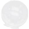 OSALADI Bianco Lampione Globo Sfera Rotonda Post Paralume Applique Parete Protezione Della Lampada Palo Di Recinzione Copertura Lanterna Lampada Copertura Di Ricambio Per Decorazioni
