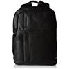 PIQUADRO Pulse Zaino porta PC, Pelle P15s, Nero, 15.6