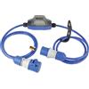 as - Schwabe ROCO Contatore di energia elettrica CEE - conforme alle norme MID - Contatore di corrente alternata in custodia di plastica - 5+1 cifre - 230V/16A/3500W - IP44 per uso esterno, 61758