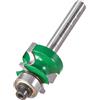 Trend CraftPro Fresa per bordi arrotondati, gambo 1/4 pollici, diametro di taglio 22,3mm e lunghezza di taglio 14mm, raggio 3,2mm, metallo duro (TCT), C140X1/4TC