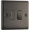 British General BG Electrical NBS50 - Modulo di connessione con fusibile commutato in metallo, nero, NBN50-01