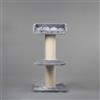 RHRQuality - Albero tiragraffi per gatti di grossa taglia, robusto, misura XXL, Maine Coon Lounge, colore grigio chiaro per gatti pesanti, alto