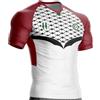 UNITIF Maglia Palestina Calcio PL-14 Bandiera Palestinese, blu, XL