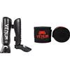 Venum Challenger, Parastinchi Standup Unisex, Nero/Bianco, L & Kontact, Bendaggi da Box Unisex & ndash; Adulto, Nero/Rosso, 4m