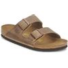 Birkenstock Arizona Fettleder Art. Nr. 352203, Sandali unisex adulto, Marrone, 45 (Stretta)