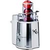 Ariete 173 Centrika Metal - Centrifuga per estrarre succo di frutta e verdura - Beccuccio salvagoccia - Acciaio Inox - 700 Watt - Bianco e Argento