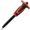 WEDO Scalpello per Muratore a Punta Acuta,Scalpello da muratore con paracolpi,11×16mm,acciaio al carbonio,Scalpelli a freddo per Muratura, Legno, Piastrelle, Calcestruzzo, Pietre, Metallo