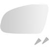 SENZEAL Vetro dello Specchietto Lato Guida Riscaldato con Piastra Portante per Hyundai Kona 2017-2023 (Sinistro)
