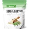 Vit4ever Proteine di pisello in polvere 1,1 kg / 1100 g - 87% di contenuto proteico - 100% proteine isolate di pisello - Origine Belgio - Vegano - Proteina pura in polvere - Senza glutine, soia e lattosio