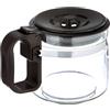 Anakel Home Caraffa Universale per Macchina da caffè Anakel Home, compatibile con Macchine da caffè americane o elettriche | Vetro, Altezza regolabile 12,5-15 cm, 900 ml | MISURE DI REVISIONE