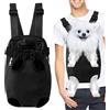 duozoanz Trasportino Cani Zaino Cani Borsa Cani Piccola Taglia,Borsa in Tela Traspirante con Fori per il Fissaggio Preciso Degli Arti, Adatta a Piccoli Animali Domestici da 2,5 a 3,5 KG, Nero