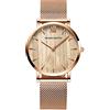 RORIOS Orologi da Donna Analogico Quarzo Orologi Acciaio Inossidabile Donna Cinturino in Maglia Moda Women Watches