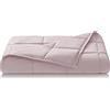 Dailydream Coperta pesante, in cotone, 2,3 kg, 90 x 120 cm, colore: rosa