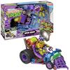 TEENAGE MUTANT NINJA Tortues Ninja, Buggy - Veicolo Deluxe, con statuetta 12 cm, Donatello, per bambini dai 4 anni, T02001