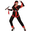 W WIDMANN MILANO Party Fashion - Costume Ragazza Ninja, Samurai, Guerriero, Carnevale Costumi
