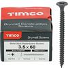 TIMco - Vite PH2 per cartongesso, colore: nero (confezione da 200), 00060DRYS