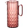 Guzzini - Vanity, Caraffa con coperchio in Bio-based SAN e Bio-based SMMA - TERRA (Malva)