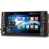 erisin 8-Core Android 13 Autoradio stereo per Toyota Hilux RAV4 Corolla Vios GPS Navi Carplay Android Auto DSP Bluetooth 5.0 A2DP DVB-T2 WiFi DAB+IPS 64GB ROM