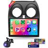Rimoody 2G+64G Android Autoradio per Nissan Qashqai 2006-2016 con Carplay Android Auto Navi GPS WiFi 9 Pollici Autoradio 2 Din con Mirror Link Bluetooth FM/RDS/DAB+/DVR/OBD2/SWC Telecamera Posteriore