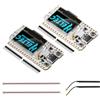 Diymore SX1262 LoRa V3 per ESP32 LX7 Dual-Core, Display OLED Blu 2,4 cm, Bluetooth, Tipo C, Kit WiFi 32 Moduli CP2012, Scheda di sviluppo IOT 868 MHz - 915 MHz, 2 Pezzi