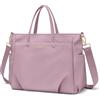 GOLF SUPAGS Borsa Tote per Laptop da 15.6 Pollici, Borsa a Tracolla per Computer Borsas da Lavoro Grande per Donna, Custodia per Laptop Borsas Elegante per Viaggi D'affari (Viola Rosato)