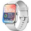 aeac Smartwatch Uomo Donna, 1,8" Orologio Smartwatch Chiamate Risposta Vivavoce, Alexa Integrato Cardiofrequenzimetro SpO2 Sonno, Contapassi Orologio Fitness Notifiche 110 Modalità Sport per Android/iOS