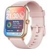 aeac Smartwatch Donna, 1,8" Orologio Smartwatch Chiamate Risposta Vivavoce, Alexa Integrato Cardiofrequenzimetro SpO2 Sonno, Contapassi Orologio Fitness Notifiche 110 modalità Sport per Android/iOS
