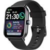 aeac Smartwatch Uomo Donna, 1,8" Orologio Smartwatch Chiamate Risposta Vivavoce, Alexa Integrato Cardiofrequenzimetro SpO2 Sonno, Contapassi Orologio Fitness Notifiche 110 Modalità Sport per Android/iOS