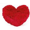 Decar Heart - Peluche portachiavi 10cm, Cuore Rosso