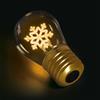 Legami Milano - Lampada da Tavolo a Forma di Lampadina - Bulb Fiction Snowflake