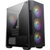 Msi Mag Forge M100A Mini-Tower Pc Gaming Micro-ATX Airflow Ottimizzato 4xARGB