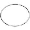Fdit Manici per Borsa Fibbia Ad Anello Accessori Hardware Borsa Rotonda Forma Rotonda Borse Fai da Te Borse Modificate Metallo 2 Pezzi (nichel bianco)