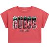 GUESS T-SHIRT CROP PAILLETTES BAMBINA