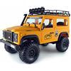 Amewi D90X12 Landrover Scale Crawler veicolo con licenza 4WD 1:12 RTR giallo RC telecomandato