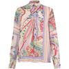 Liu Jo blusa donna in seta Fantasia