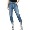 Dondup jeans donna Koons gioiello in denim fisso lyocell Denim