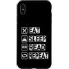Eat Sleep Read Repeat Mangiare Dormire Leggi Ripeti Libro Leggi Libri Lettori D Custodia per iPhone XS Max