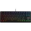 CHERRY G80-3000N RGB TKL, Tastiera gaming meccanica con filo senza tastierino numerico, Layout per Unione Europea (QWERTY), Illuminazione RGB, Interruttori originali MX SILENT RED, Colore nero